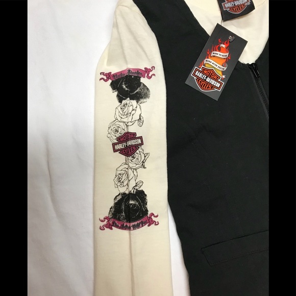 Harley-Davidson girls vest and top - Picture 3 of 5